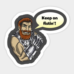 Fist Philosophy Sticker